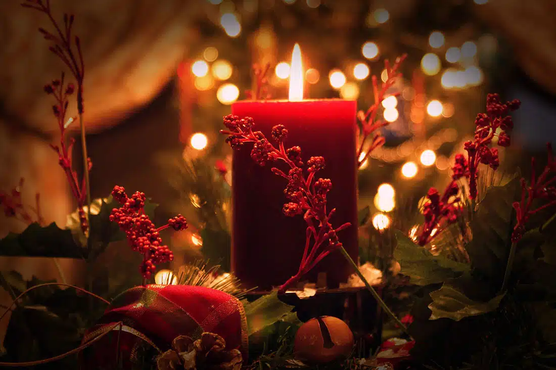 Candle and Fire Safety at Christmas