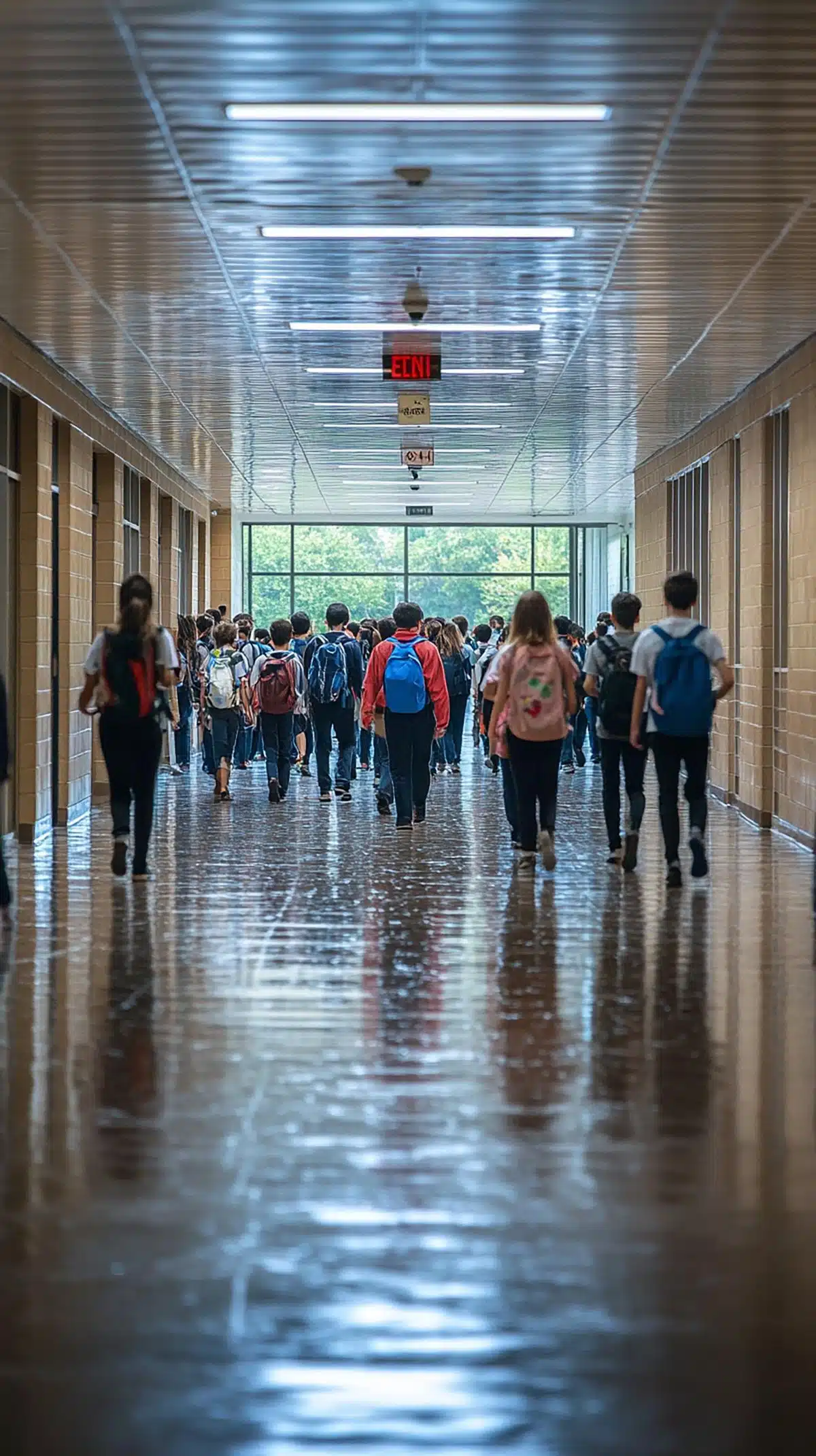 school evacuation